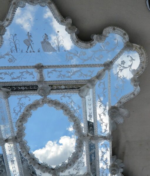 Mirror Muranoromantic has  pareclose 1950/70 - Image 4