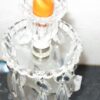 1950 Pair of Candlesticks Baccarat signed to the Delphins - Image 6