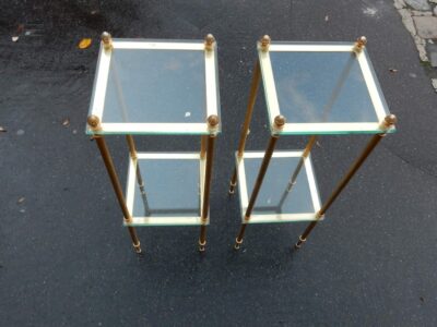 1950/70' Pair  of Stools Maison Bagués   25 X 25 cm