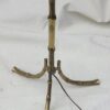 Lampadaire en bronze  decor bambou style Maison Bagués – Image 2