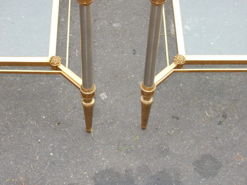 1950/70' Paire de Bouts de Canapé Maison Jansen 48 X 62 X H 49 cm – Image 6