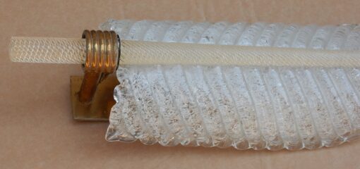 1970 ' Wall Lamp Crystal of BAROVIER i TOSO of Murano 41 x 14 cm - Image 2