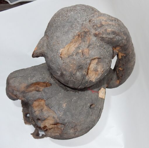 1950' Chimpanzé Bois Sculpté (Paternité) Cameroun – Image 6