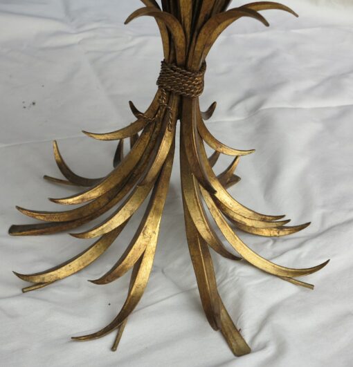 Pedestal table sheaf of wheat style Coco Chanel - Image 3