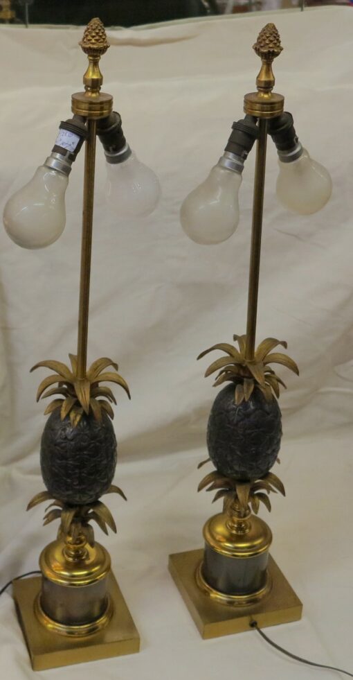 Paire de lampes Ananas Maison Charles de Style – Image 2