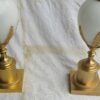 Pair of Lamps Style Maison Charles in White Opaline - Image 6