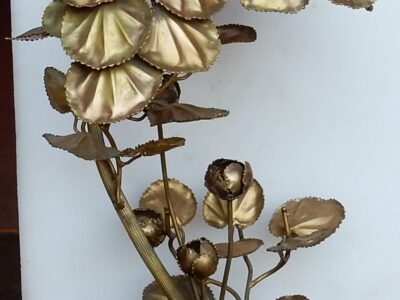 1970' Maison Jansen  Floor Lamp With Anemone