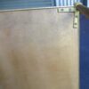 Paire d Etageres en bronze  Maison Bagués et 2 plateaux gainés de cuir beige – Image 4