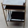 1950/70' Pair of Shelves has 3 levels Maison Bagués With Black Opaline - Image 5