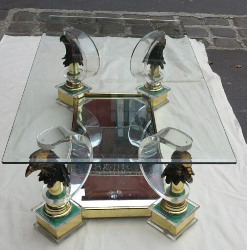 1970' Coffee Table in the Eagles of Style Maison Charles