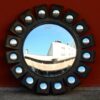 1970/80' Convex Mirror with its 16 small convex mirrors