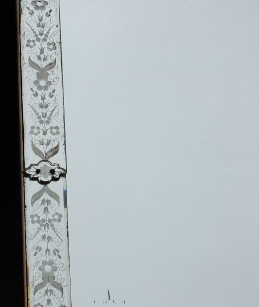 1900' Miroir Venise à Fleurs 162 x 120 cm – Image 4