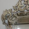 1880/1900' Miroir Venise Napoléon III à Fronton Ajouré  202 H X 138 cm – Image 3