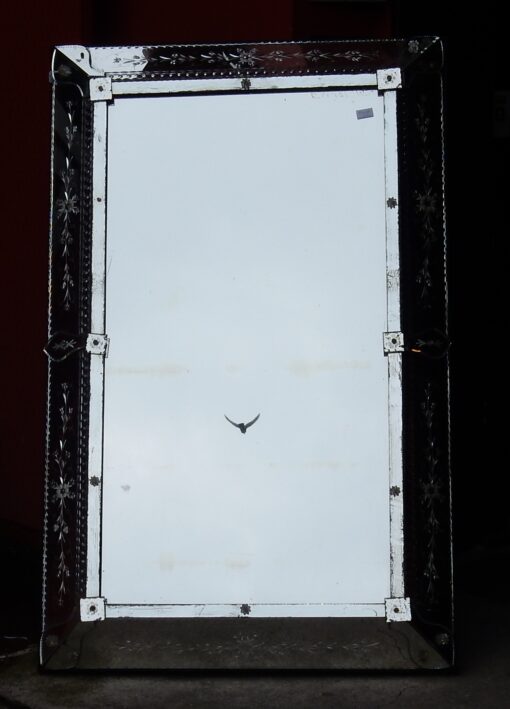 1900' Venitian Mirror to Parecloses 147 X 93 cm - Image 4