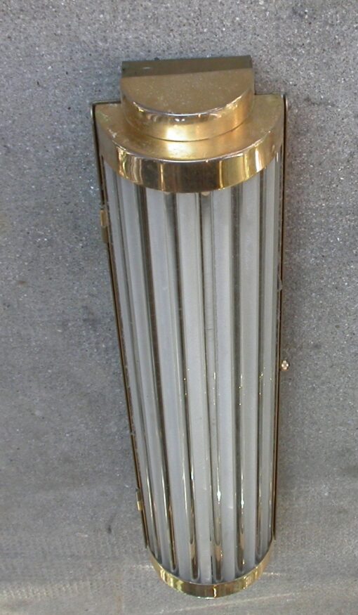 Series of 8 Sconces with Glass Tubes Style Genet Michon - Image 3