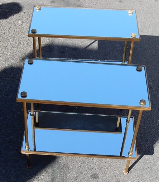 1970 'Pair Of Tables Or Shelves Maison Bagués, 60 X 30 cm