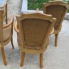 4 art deco armchairs - Image 4