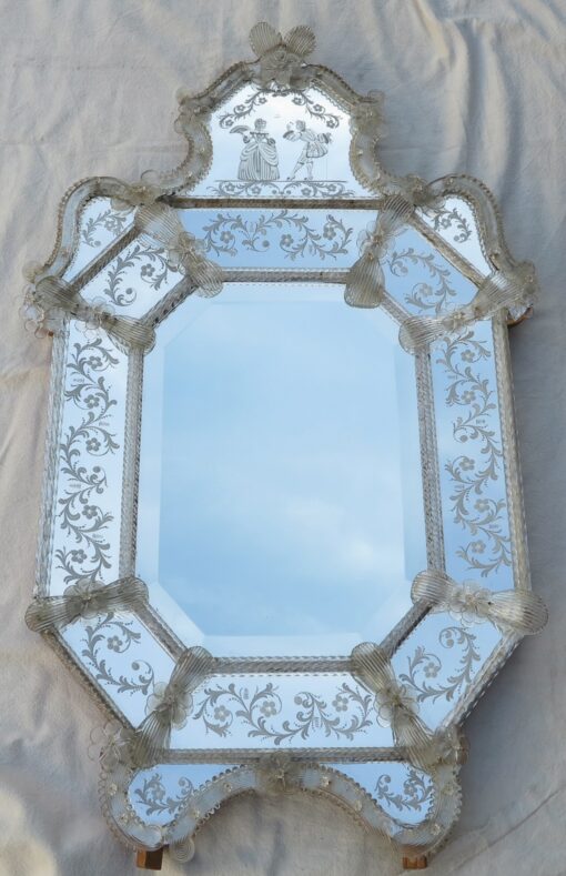 Miroir Murano romantique,La Séduction