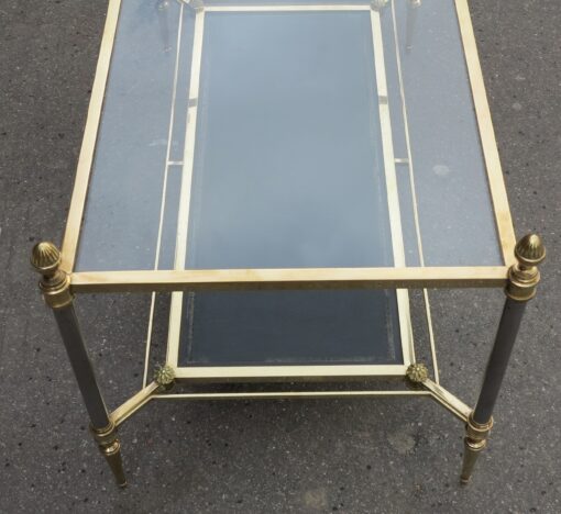 1970' Pair of Coffee Table Maison Jansen 93 x 48 cm - Image 7
