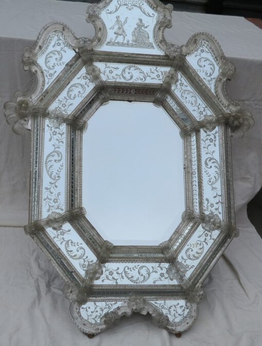 Romantic mirror Murano, the Statement, - Image 5