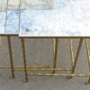 1950/70 Série de 3 Tables Gigognes Modèle Bambou avec Pieds Maison Baguès – Image 4