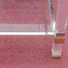 1970' Pair of Ends of Sofa in Lucite Signed Pierre Vandel Paris - Image 5