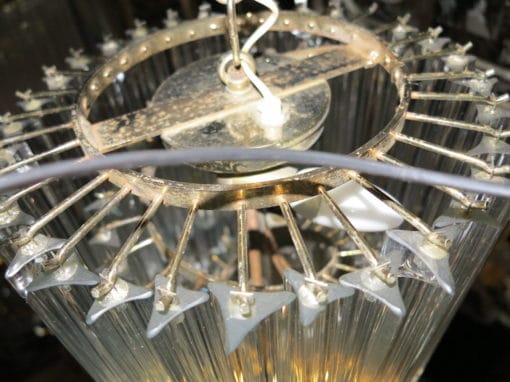 chandelier Venini in staircase 86 crystals - Image 8