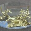 1950/70  Coffee Table in the Bonsai on Golden Bronze Sand Dune Willy  Daro or Duval Brasseur - Image 5