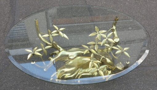 1950/70  Coffee Table in the Bonsai on Golden Bronze Sand Dune Willy  Daro or Duval Brasseur - Image 5