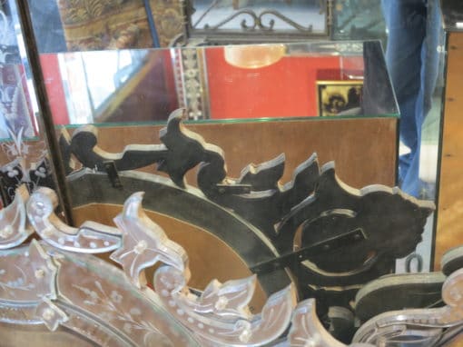Pair of chests of drawers or similar art deco mirror - Image 6