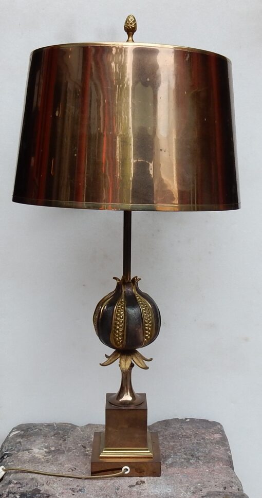 1970' Lamp Signed Charles Model Pomegranate