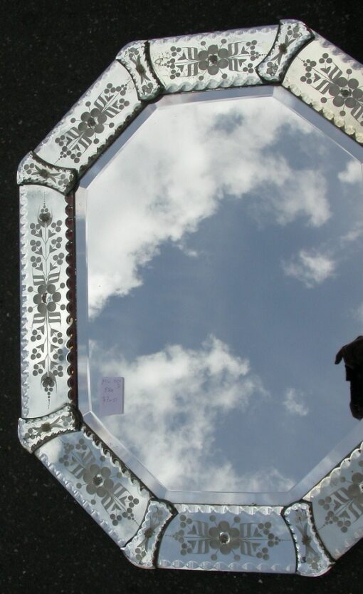 Miroir vénitien octogonal – Image 4