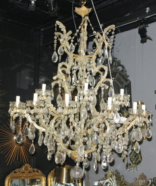 Lustre cage 18 lampes style venise – Image 5