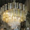 Chandelier two colour Murano