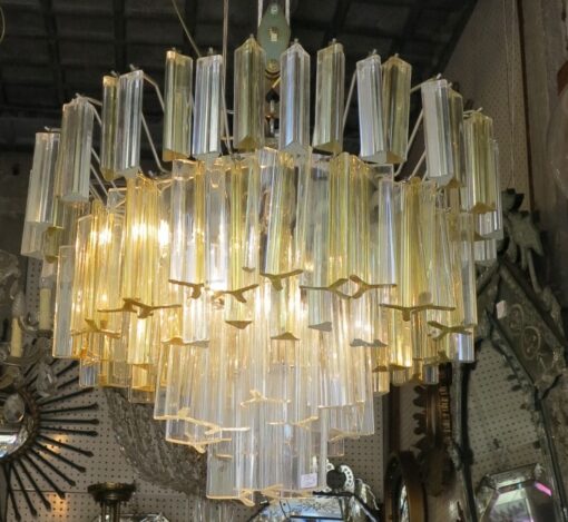 Chandelier two colour Murano