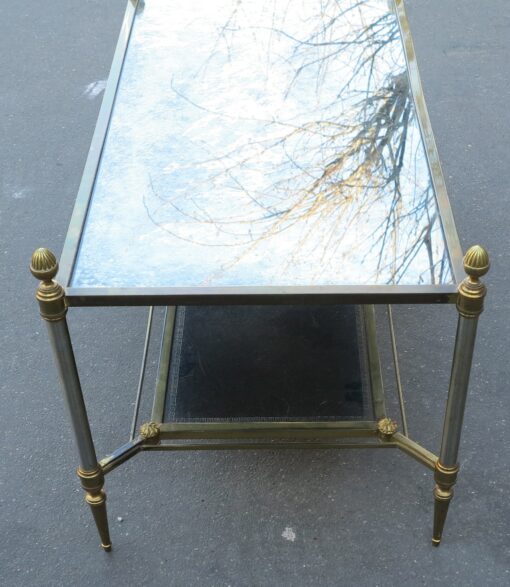 1970' Coffee Table Maison Jansen 93 x 48 cm - Image 7