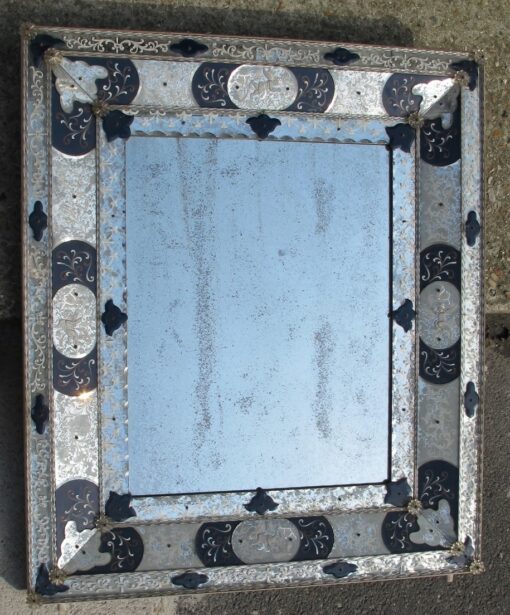 Venitian mirror with angels St 17th - Image 6