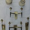 2 Pairs d apply style Jacques Adnet - Image 6