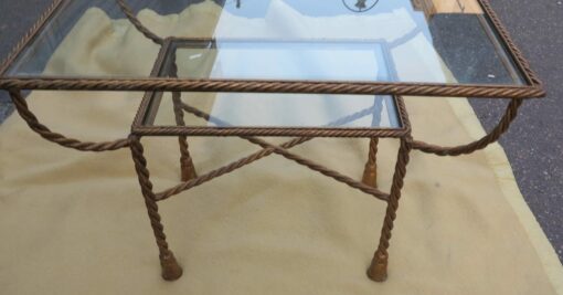 Coffee table decoration cords braided - Image 3