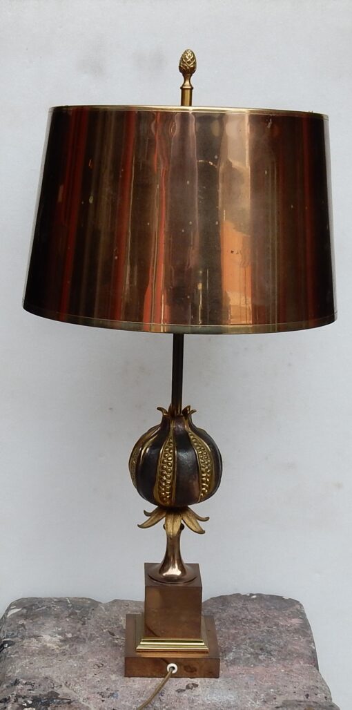 1970' Lamp Signed Charles Model Pomegranate - Image 6