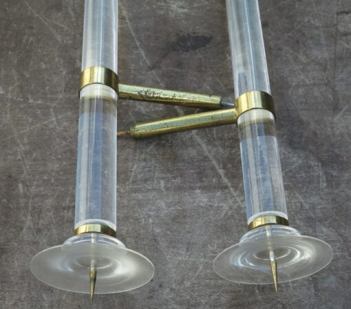 Pair of support Torchere altuglass - Image 4