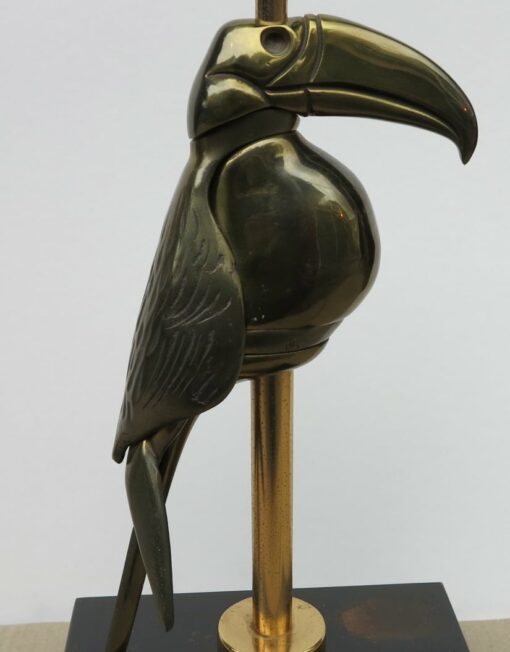 1970' Pair of Lamps in the Toucan style Duval Brasseur