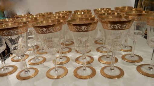 1950 'Crystal Serveware From St Louis Thistle 90 Piéces - Image 2