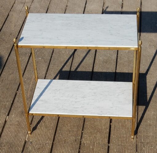 195070 Pair of Shelves or End of Sofa Maison Baguès - Image 5
