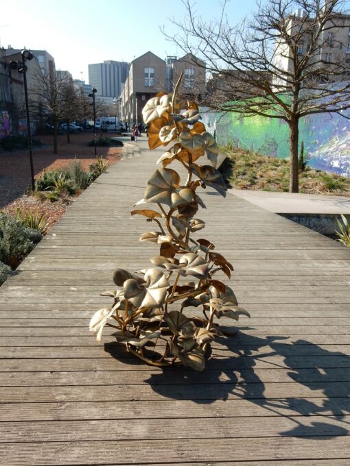 1970' Floor Lamp In the Foliage H 2m00 - Image 6