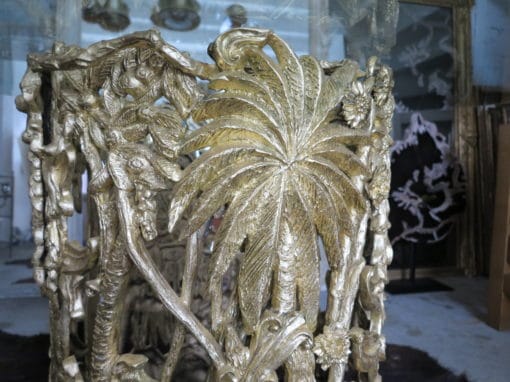 2010 ' Table in gilted bronze ' Jungle' by Jean Boggio - Image 8