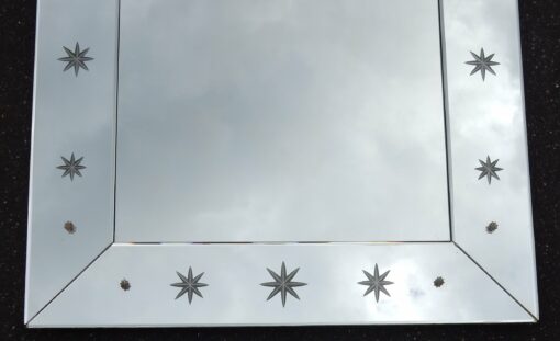 1950/70 Miroir venise aux etoiles  66 X 102 – Image 3