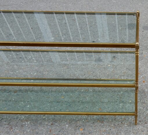 1950/70'  Etagere ou Console  Maison Jansen a 3 Niveaux 131 x 34 cm – Image 2