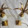 Pair of Lamps Style Maison Charles in White Opaline - Image 5