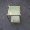 1950/70' End of sofa or pedestal with tops in onyx 35X35X H 70 cm - Image 5